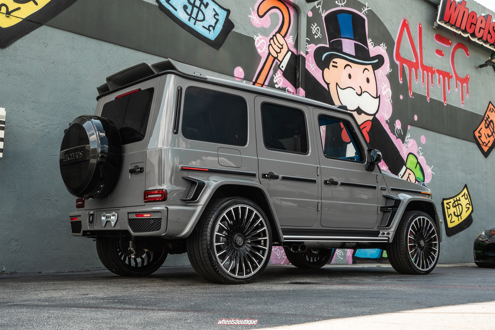 Mercedes Benz W A G On Brabus Monoblock Zv Wheels Boutique