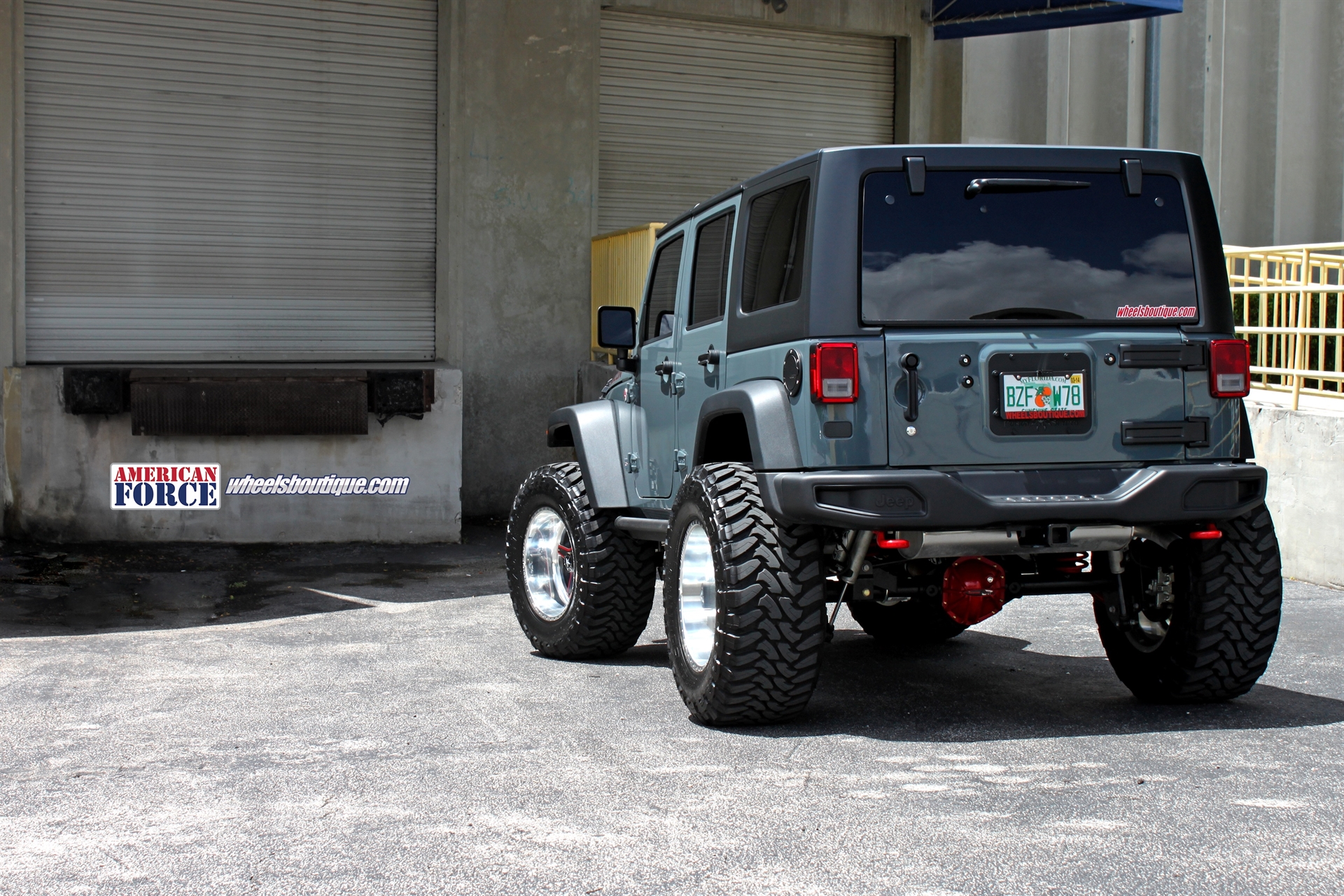 Jeep Wrangler Rubicon 10th Annv. on American Force Wheels – Wheels Boutique