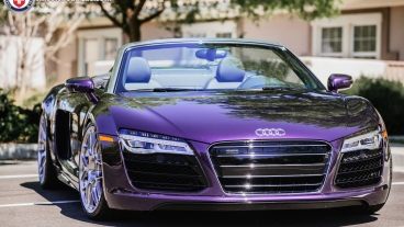 HRE P40SC | Audi R8 Velvet Purple