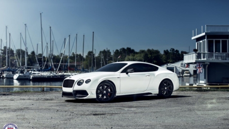 Bentley Continental GT on HRE TR107