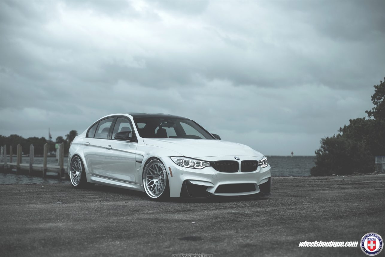 Bmw F80 M3 (white) On Hre Classic 300 Gallery 