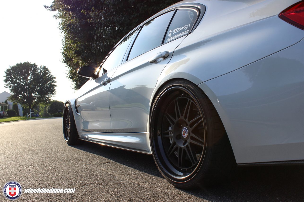 BMW M3 on HRE 301 – Wheels Boutique