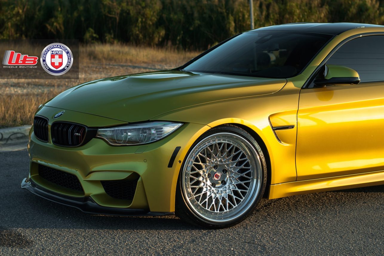 BMW M4 on HRE 501C Gallery Wheels Boutique