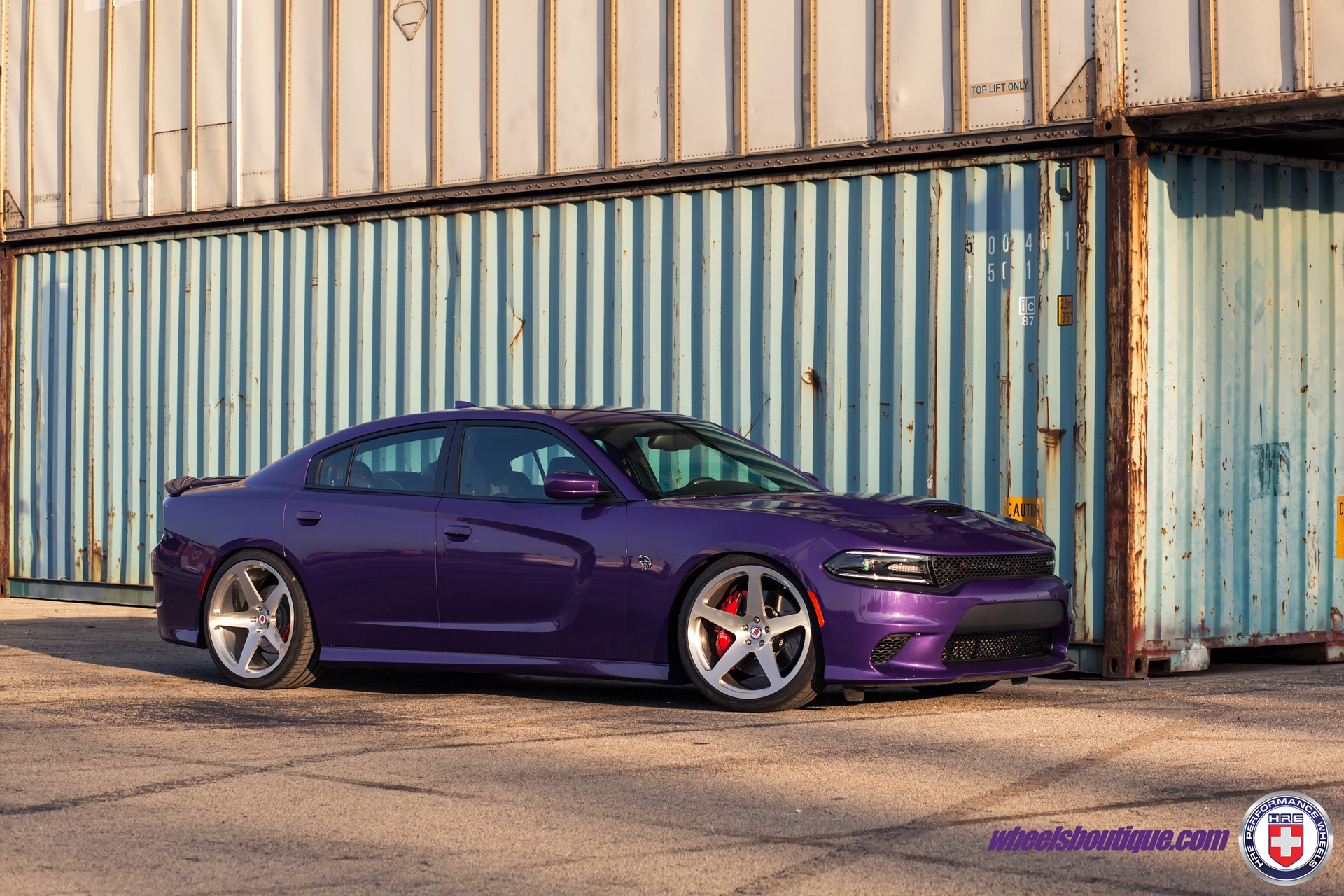 Dodge Charger SRT Hellcat on HRE 305M Gallery | Wheels Boutique