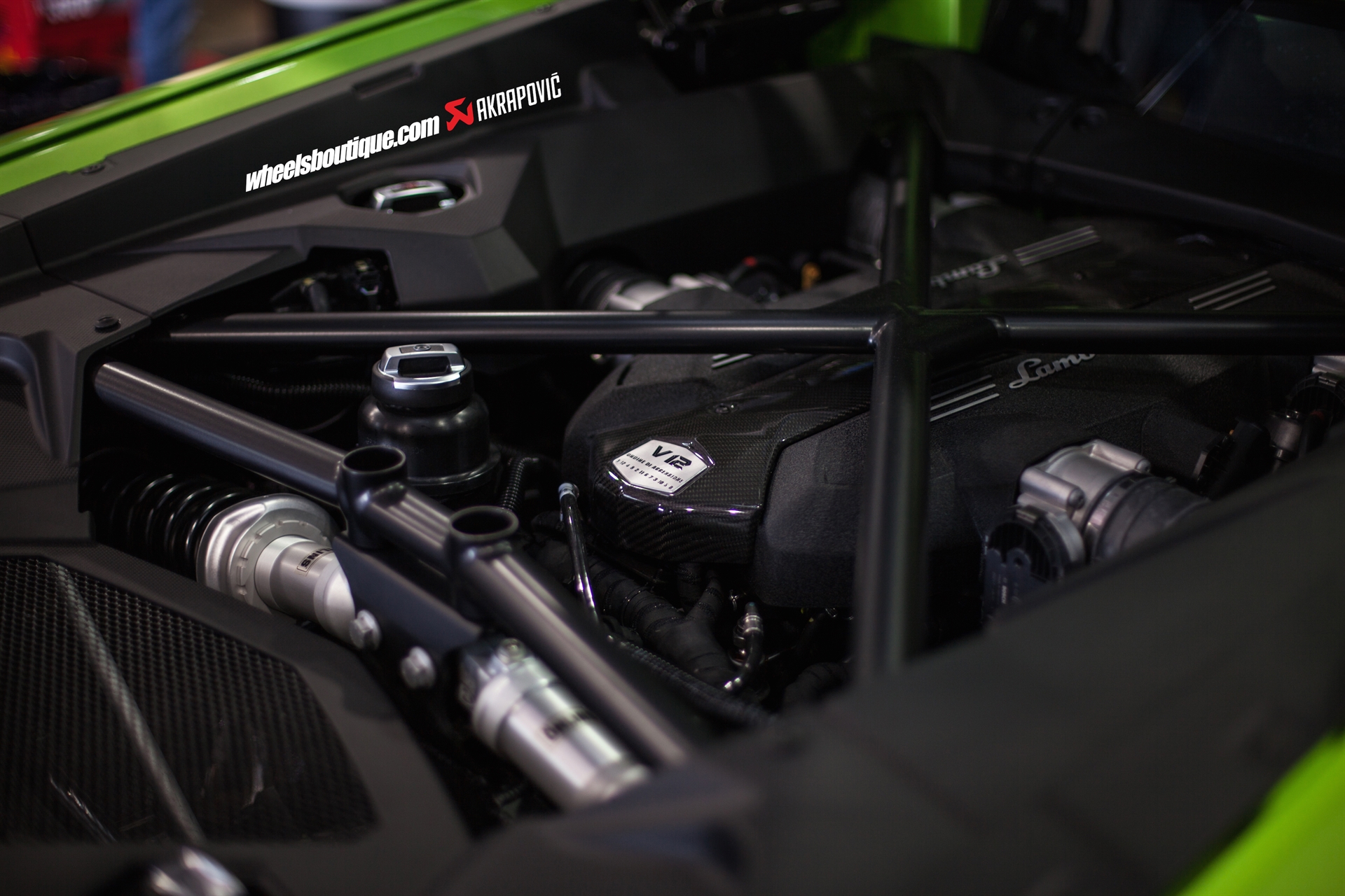 Lamborghini Aventador Akrapovic Exhaust Install