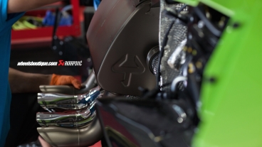 Lamborghini Aventador Akrapovic Exhaust Install