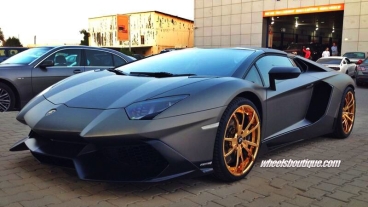 24k Gold Forgiato F2.01 | Lamborghini Aventador