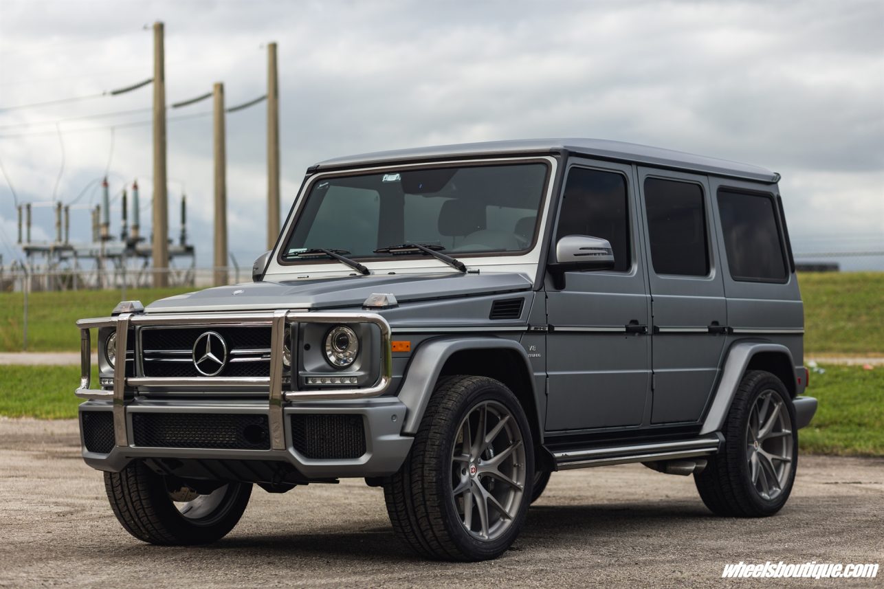 Mercedes Benz G63 AMG on HRE P101 Gallery Wheels Boutique