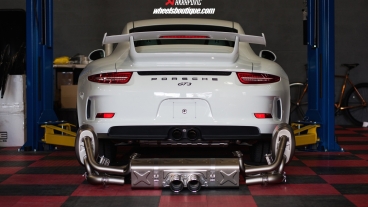 Porsche 991 GT3 Akrapovic Exhaust Install