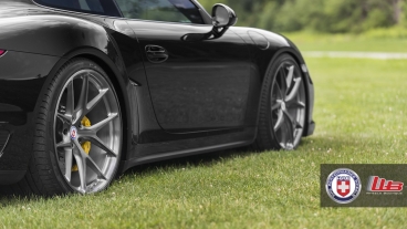 HRE P101 – Brushed Dark Clear | Porsche 991 Turbo