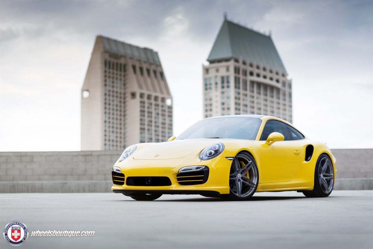 Porsche 991 Turbo S on HRE P107 Gallery | Wheels Boutique