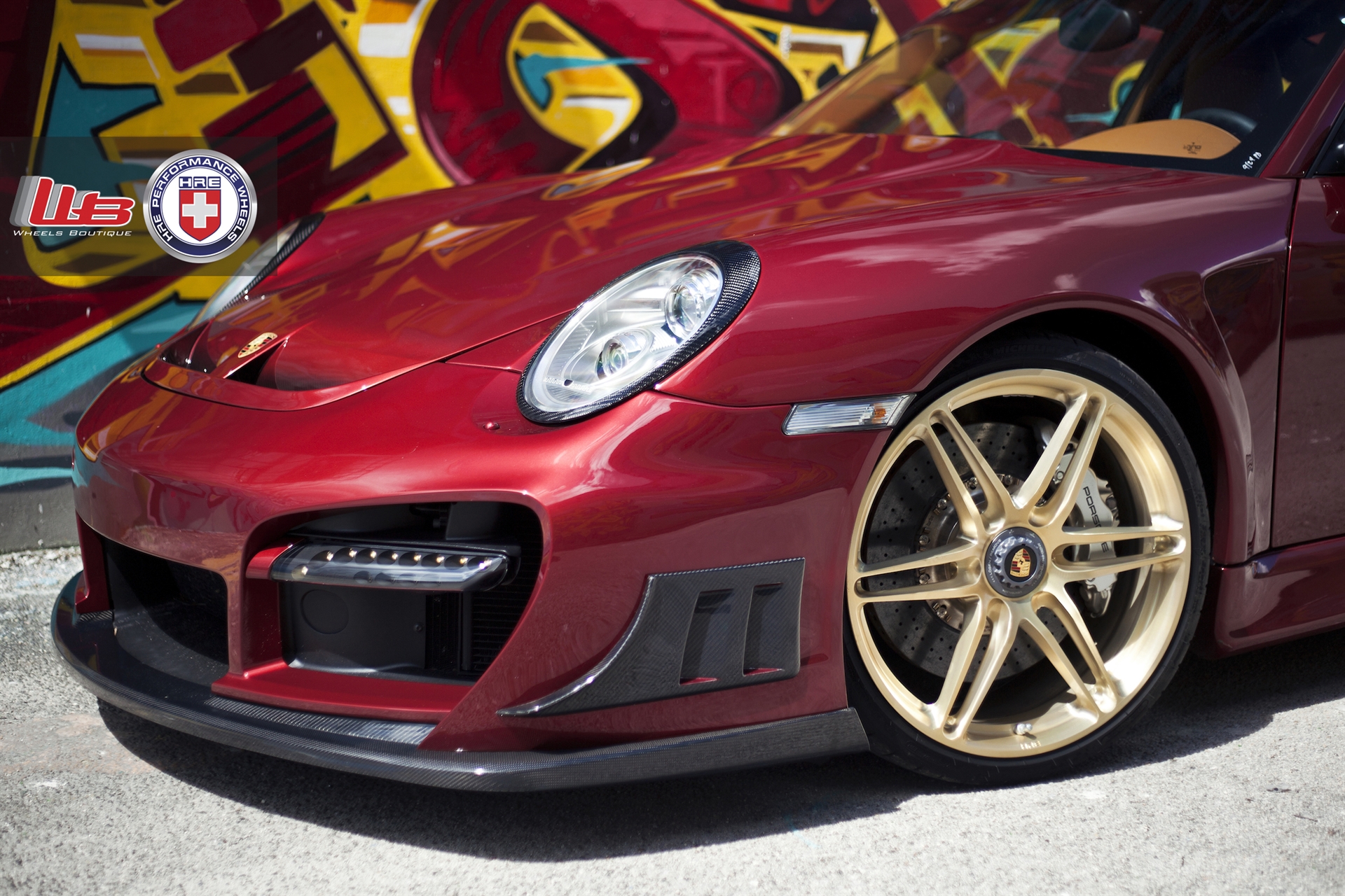 Porsche 997 Turbo S Edition 918 Spyder x HRE P106 | Wheels Boutique