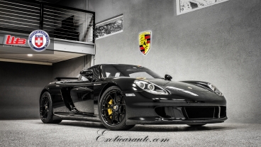 HRE P101 | Black Porsche Carrera GT