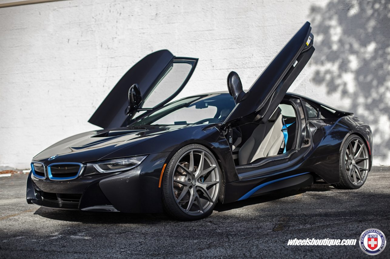 BMW i8 on HRE P101 Gallery | Wheels Boutique