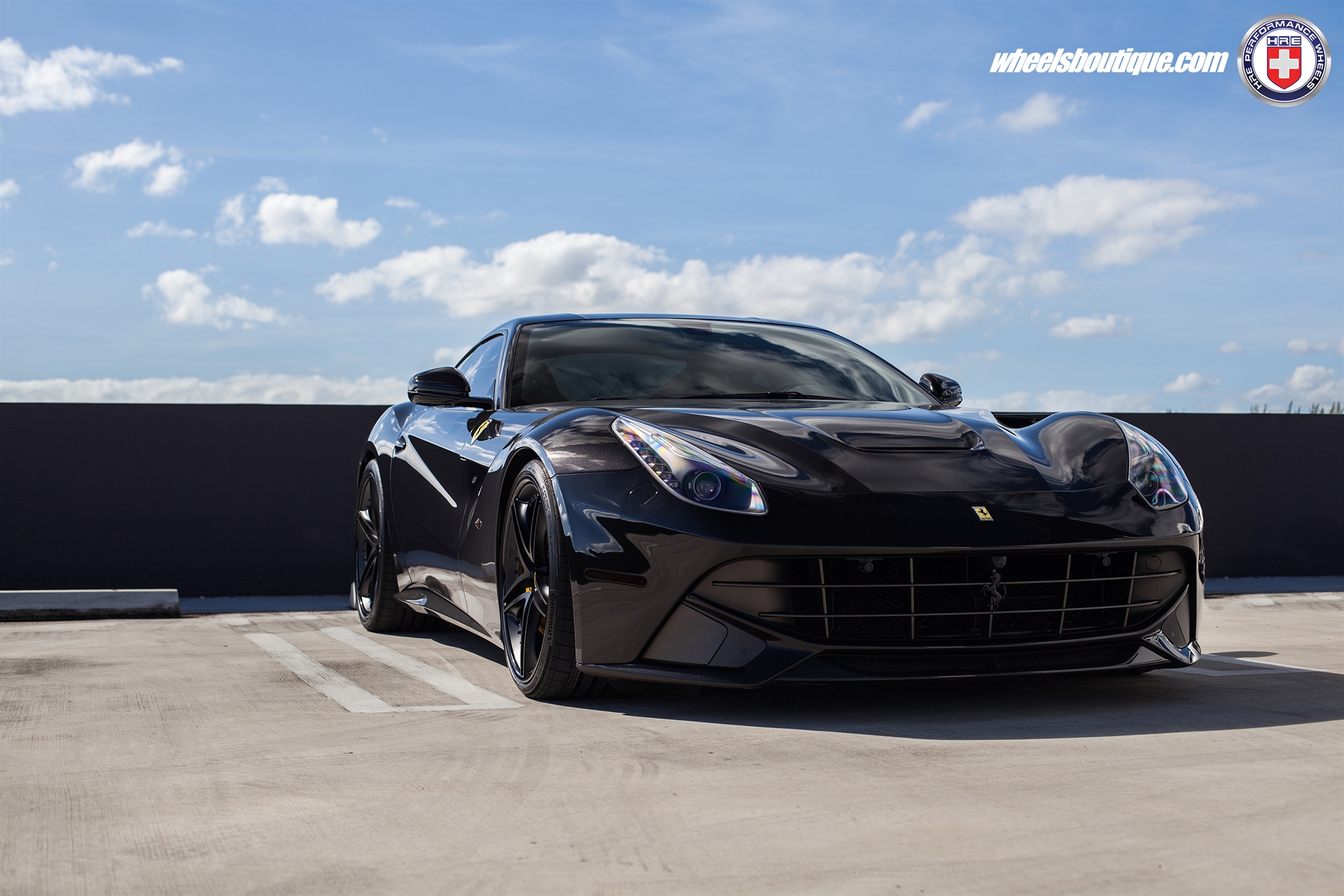 HRE S207 – All Black | Ferrari F12