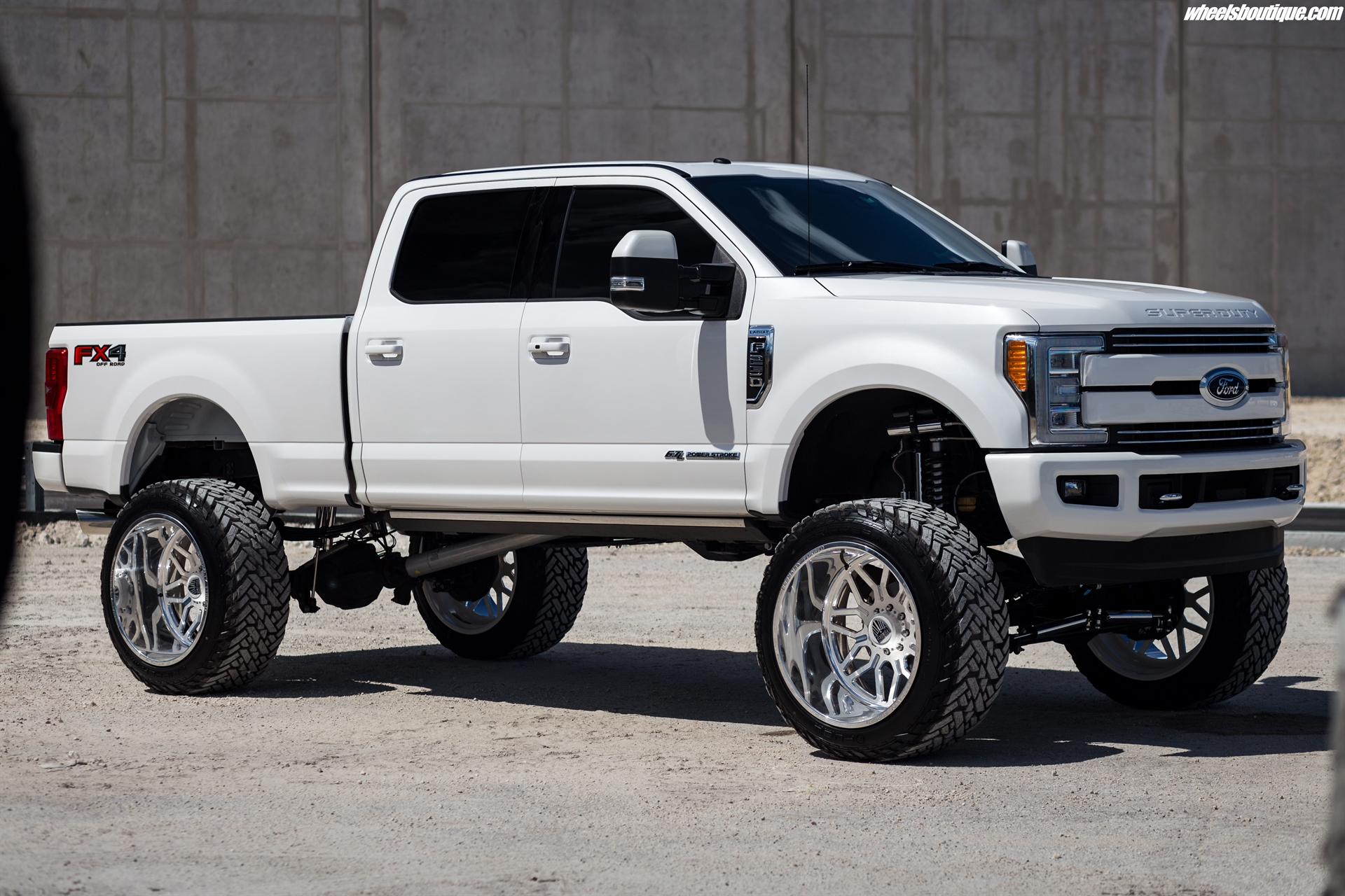 Ford F250 Platinum On Specialty Forged Sf0023 34740836543 O 