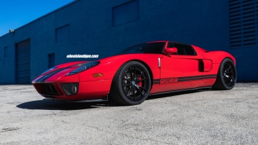 HRE S104 | Red Ford GT