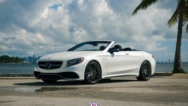HRE P104 with Akrapovic Exhaust | Mercedes S63 AMG Cabrio