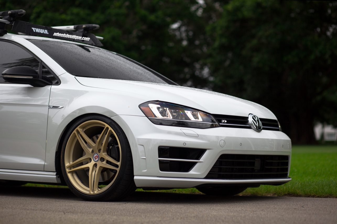 VW Golf R on HRE P107 Gallery Wheels Boutique