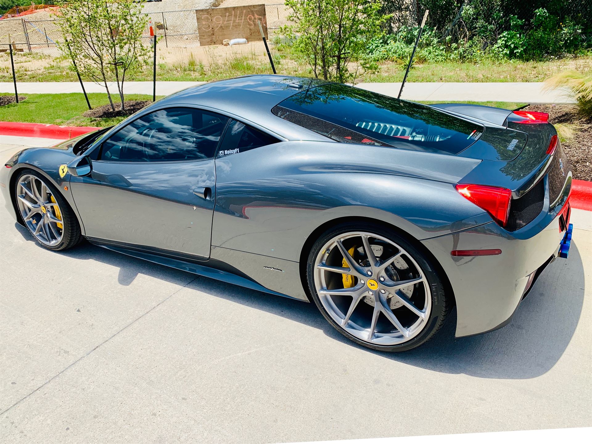 Ferrari 458 On Hre P101 Wheels Boutique