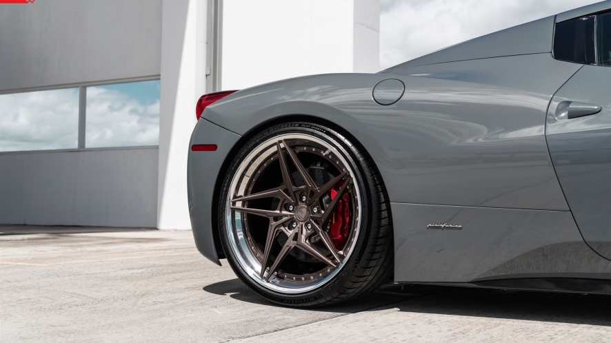 FERRARI 458 SPIDER ON ANRKY S3-X3