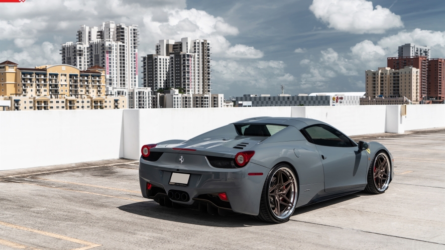 FERRARI 458 SPIDER ON ANRKY S3-X3