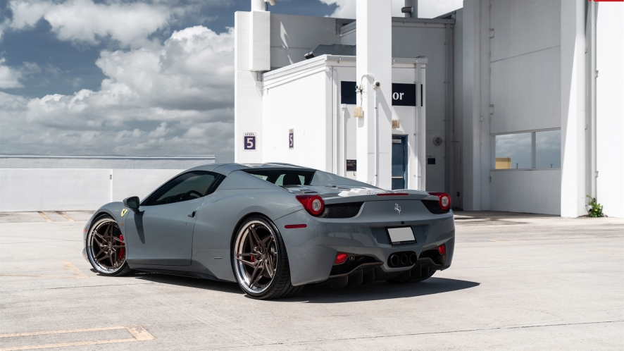 FERRARI 458 SPIDER ON ANRKY S3-X3