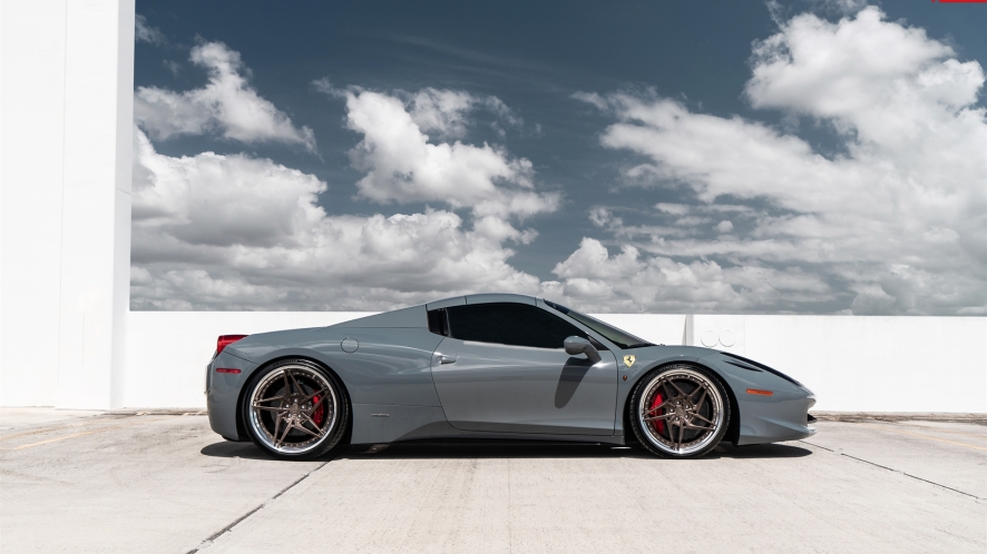 FERRARI 458 SPIDER ON ANRKY S3-X3