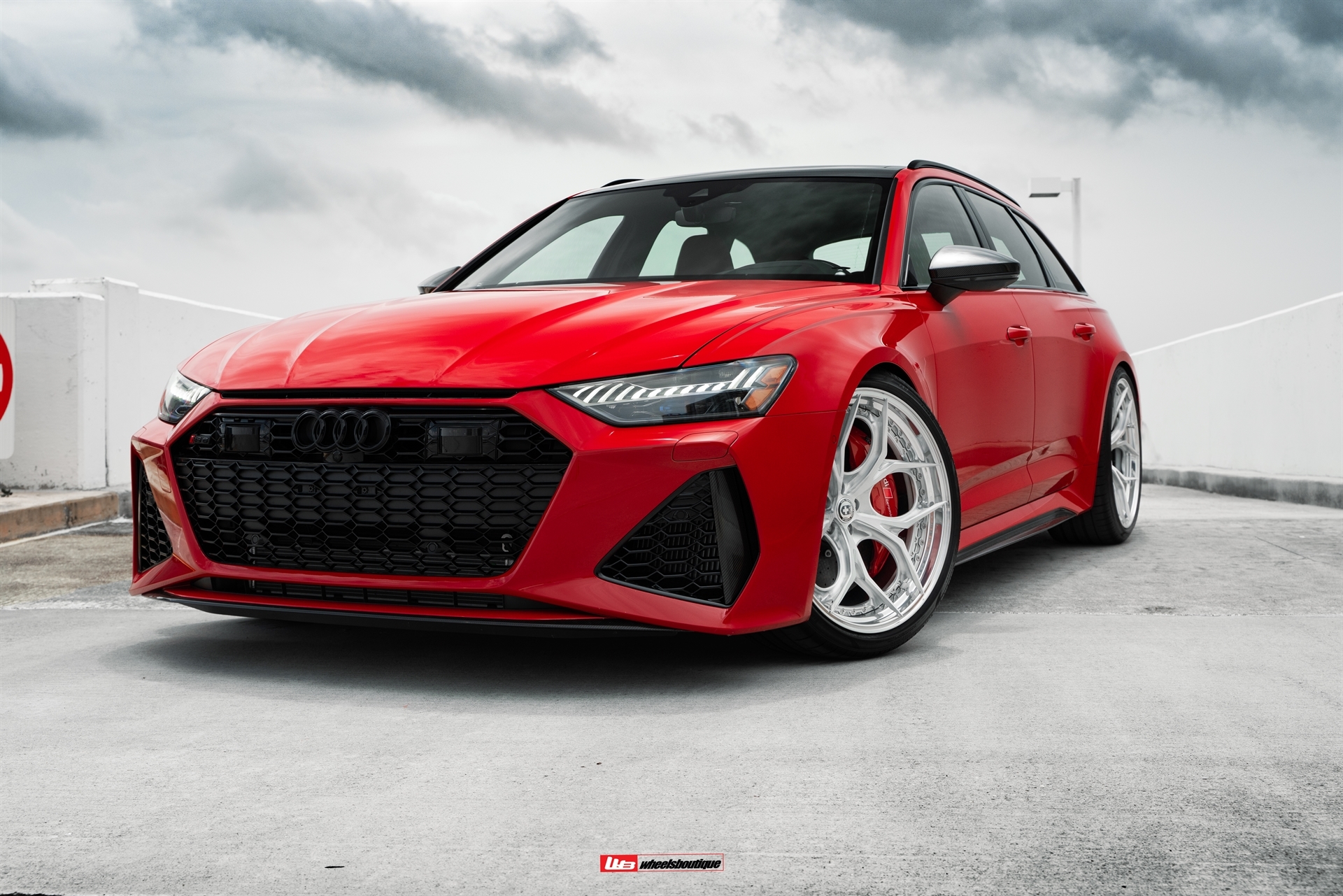 Audi RS6 Avant on HRE S111SC – Wheels Boutique