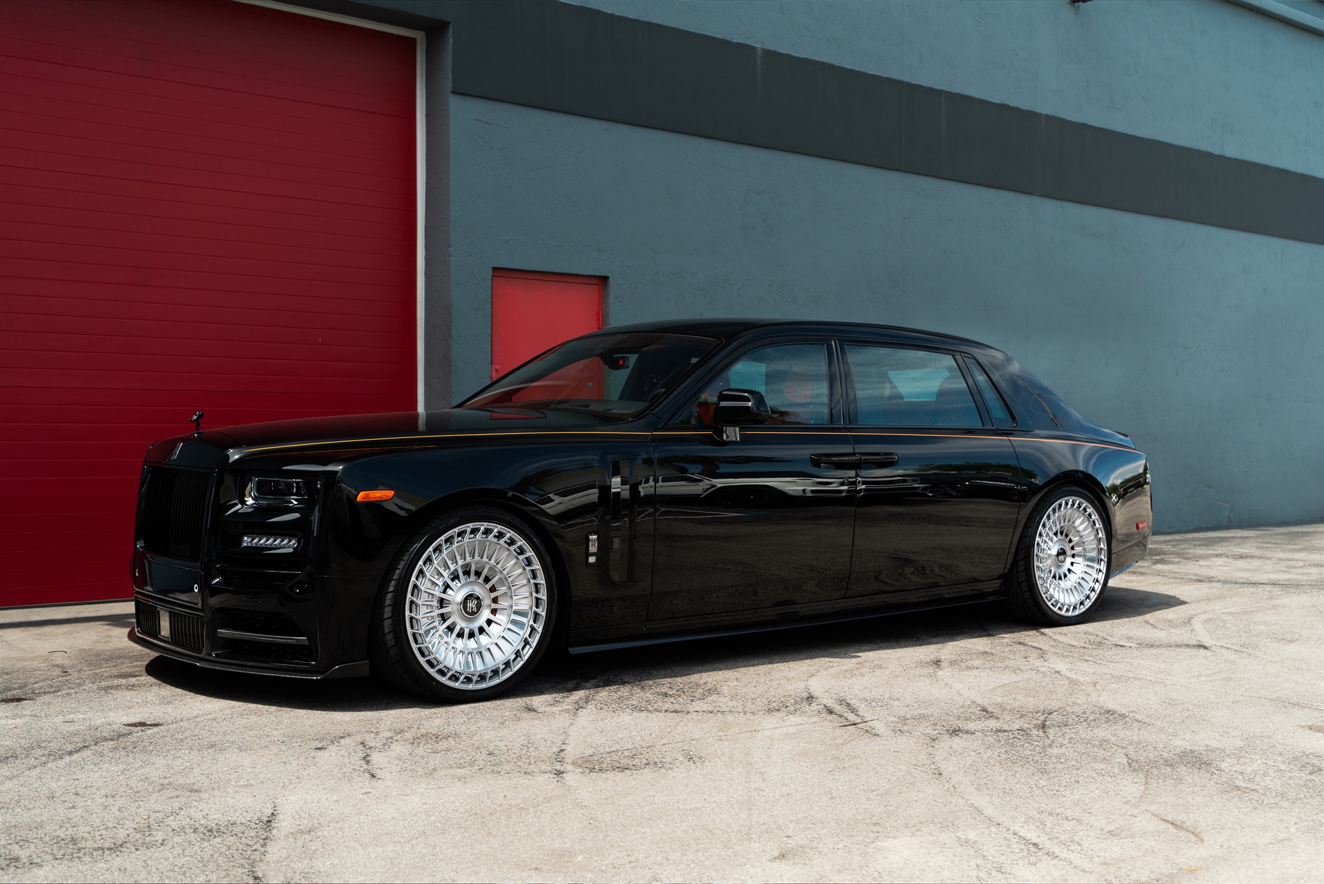 Used 2023 Rolls-Royce Phantom EWB MANSORY Carbon Fiber Widebody