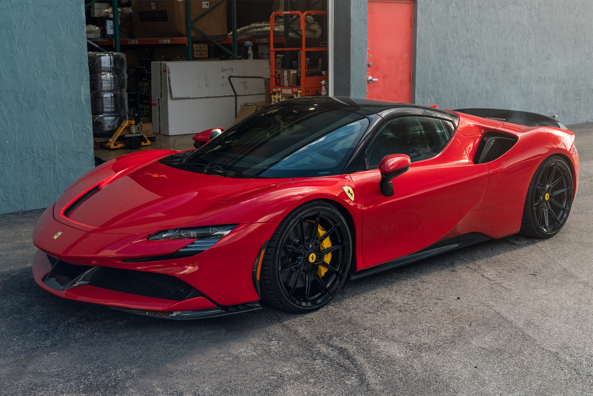 Ferrari SF90 Spider on Novitec NF10 – Wheels Boutique