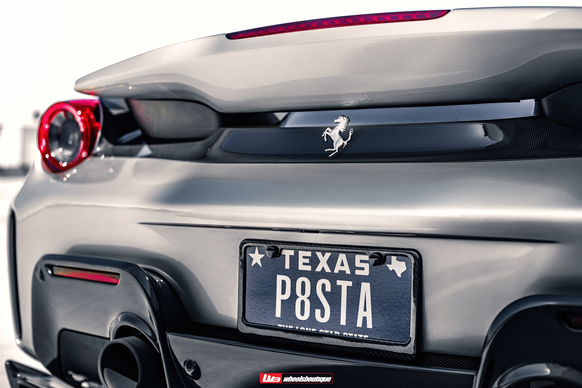 Ferrari 488 Pista | Argento Nürburgring | on HRE S107SC | Brushed Clear