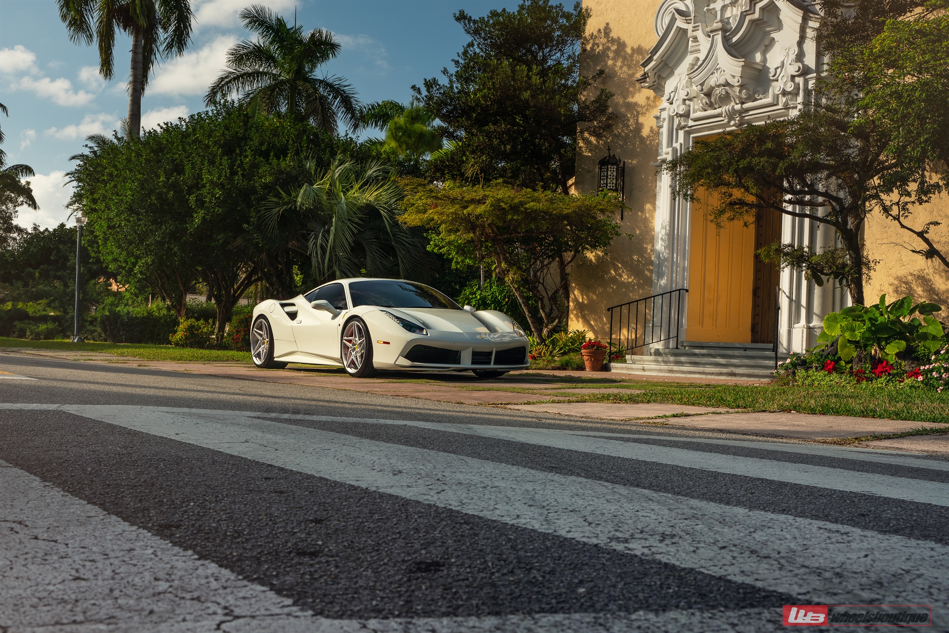 Ferrari 488 GTB | Bianco Fuji | on ANRKY S1-X3 | Brushed Clear