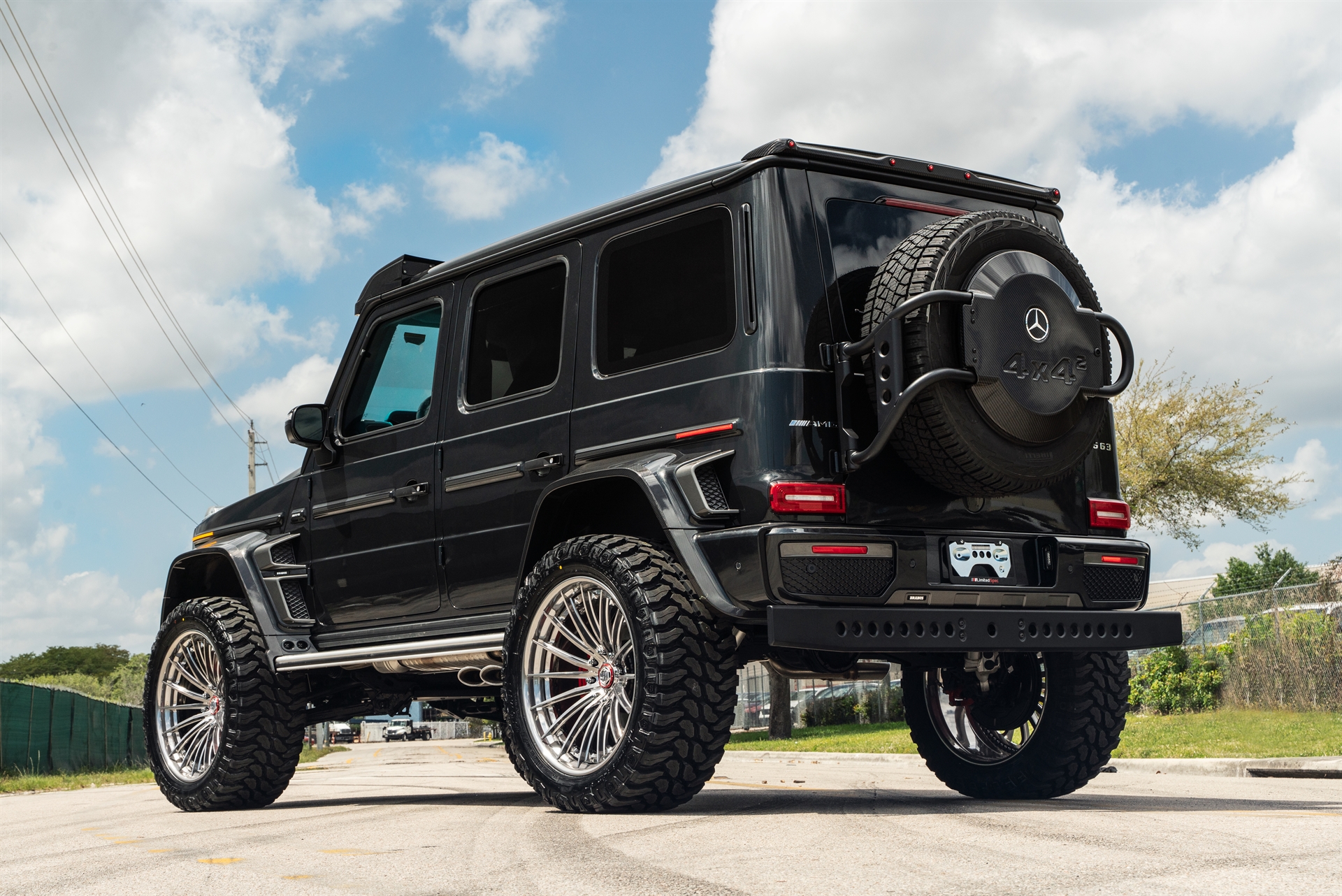 Mercedes Benz AMG G63 4×4 Squared | Magnetite Black | 1886 XR-016 Wheels | Polished Clear