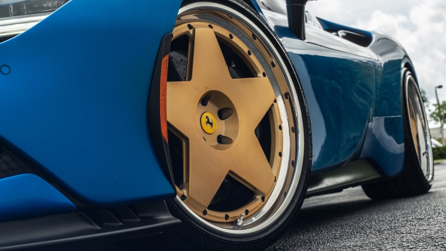 1886 wheels  S008 | Ferrari SF90 Blu Corse