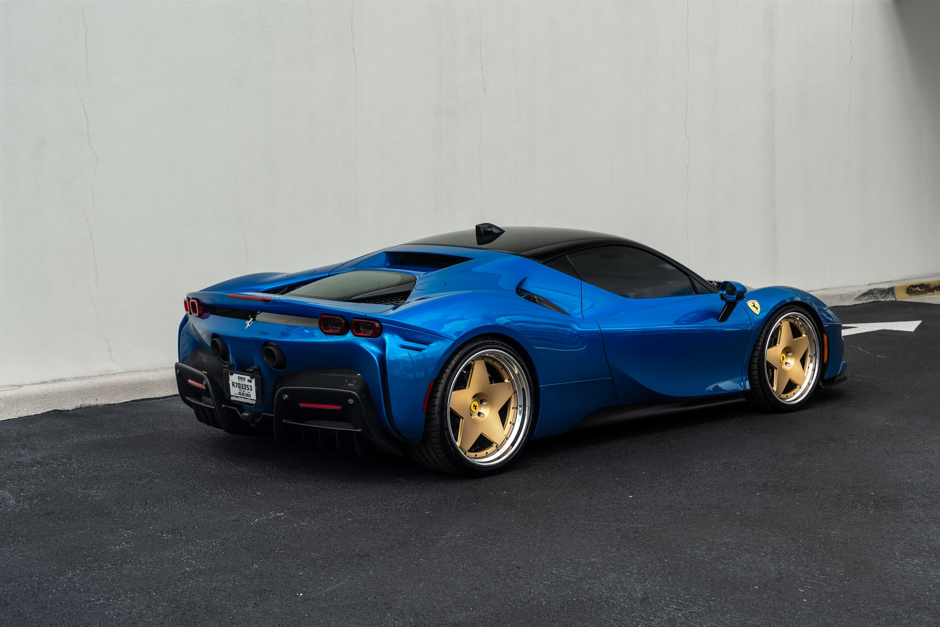 1886 wheels  S008 | Ferrari SF90 Blu Corse