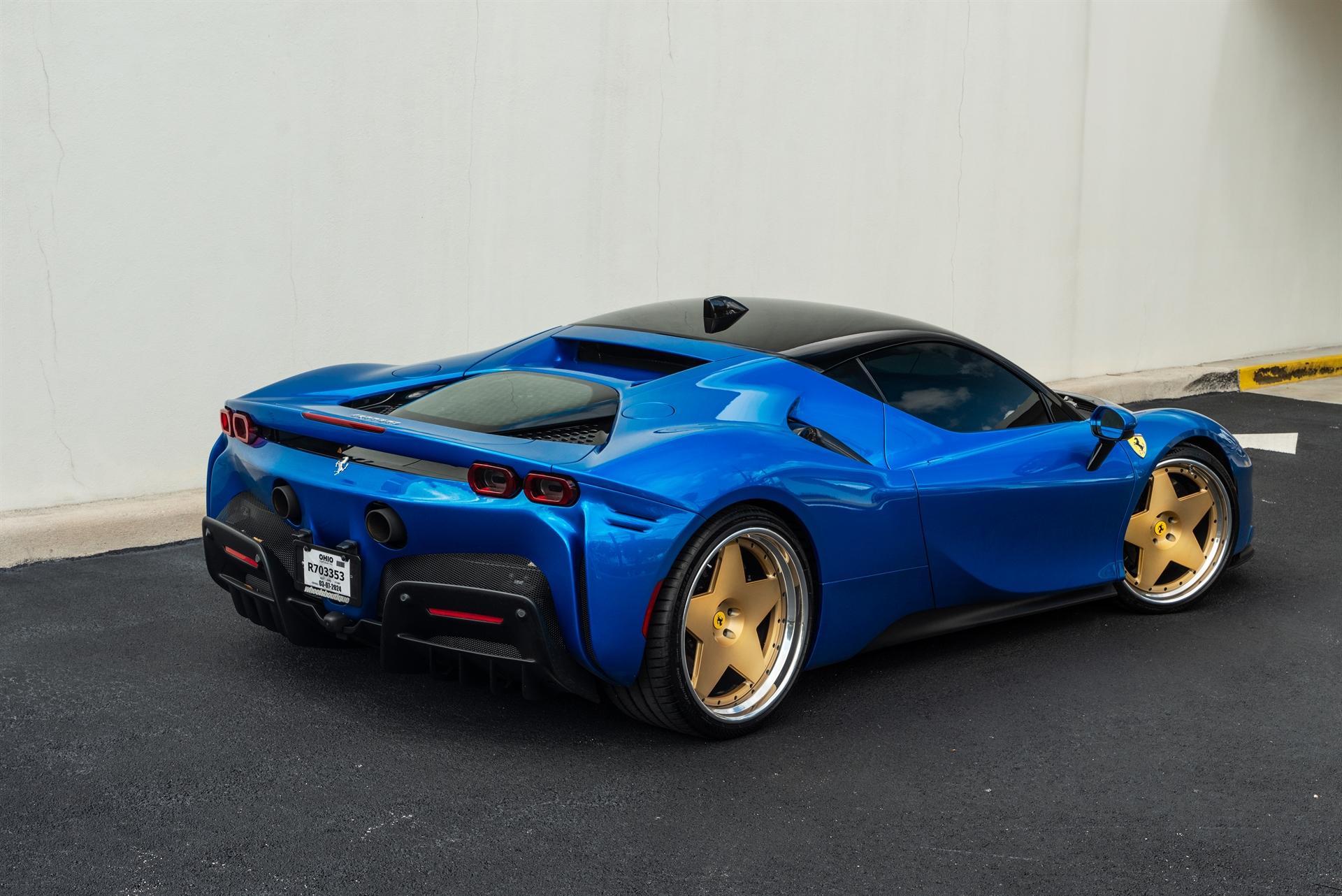 1886 wheels  S008 | Ferrari SF90 Blu Corse