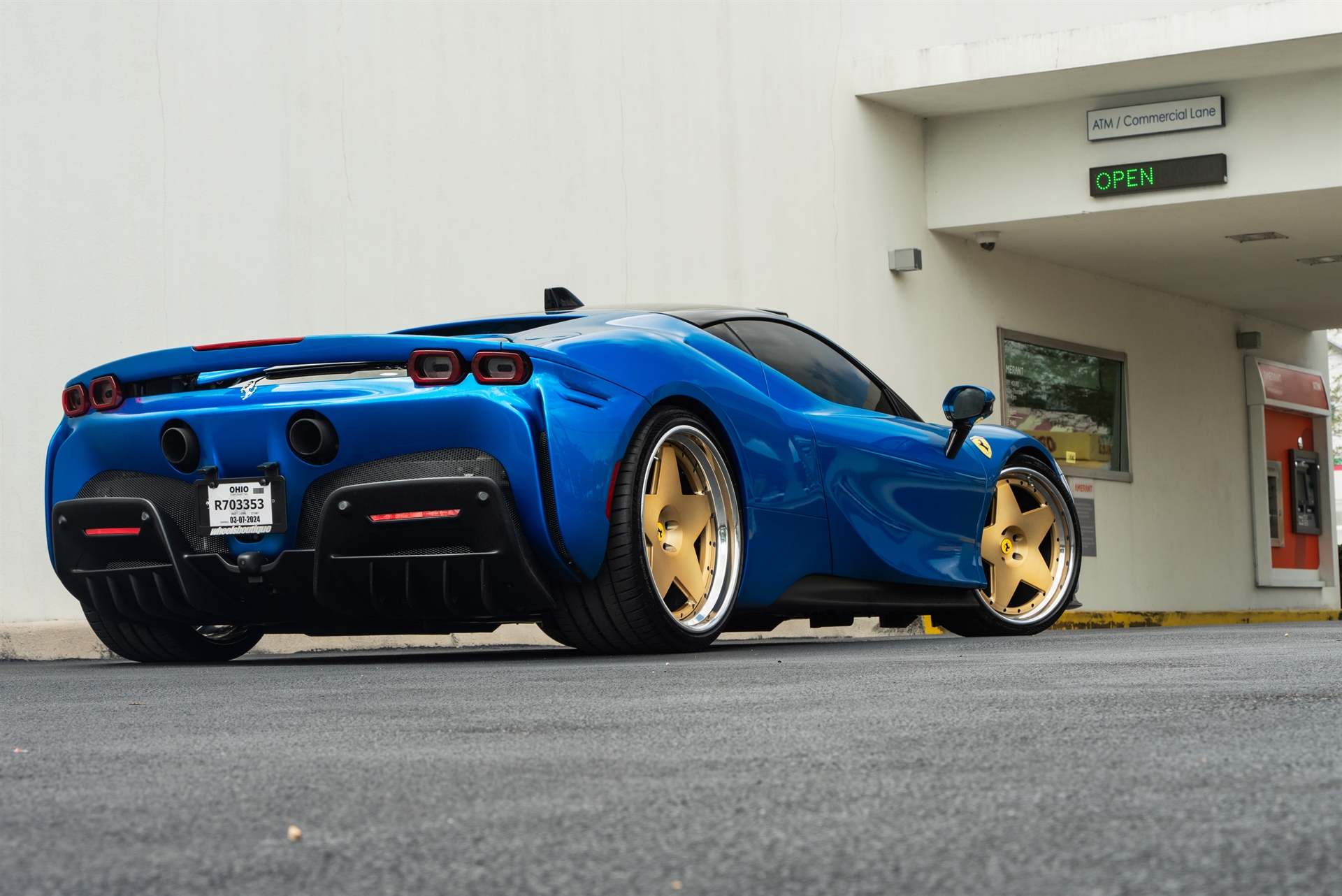 1886 wheels  S008 | Ferrari SF90 Blu Corse