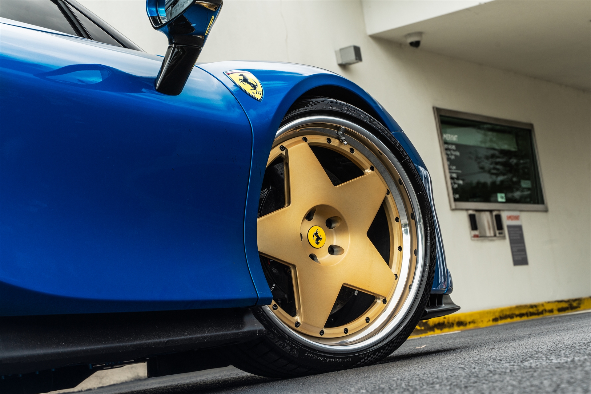 1886 wheels  S008 | Ferrari SF90 Blu Corse