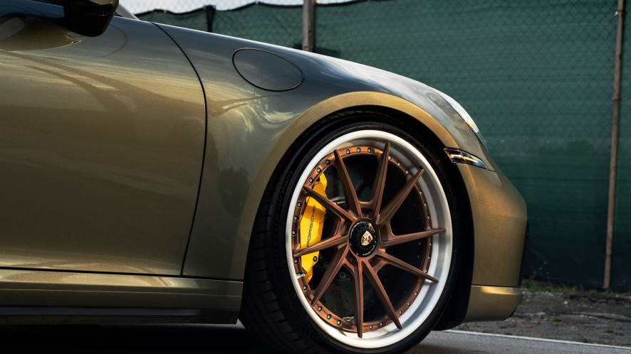 ANRKY AN33 Bronze | Porsche 992 Turbo S