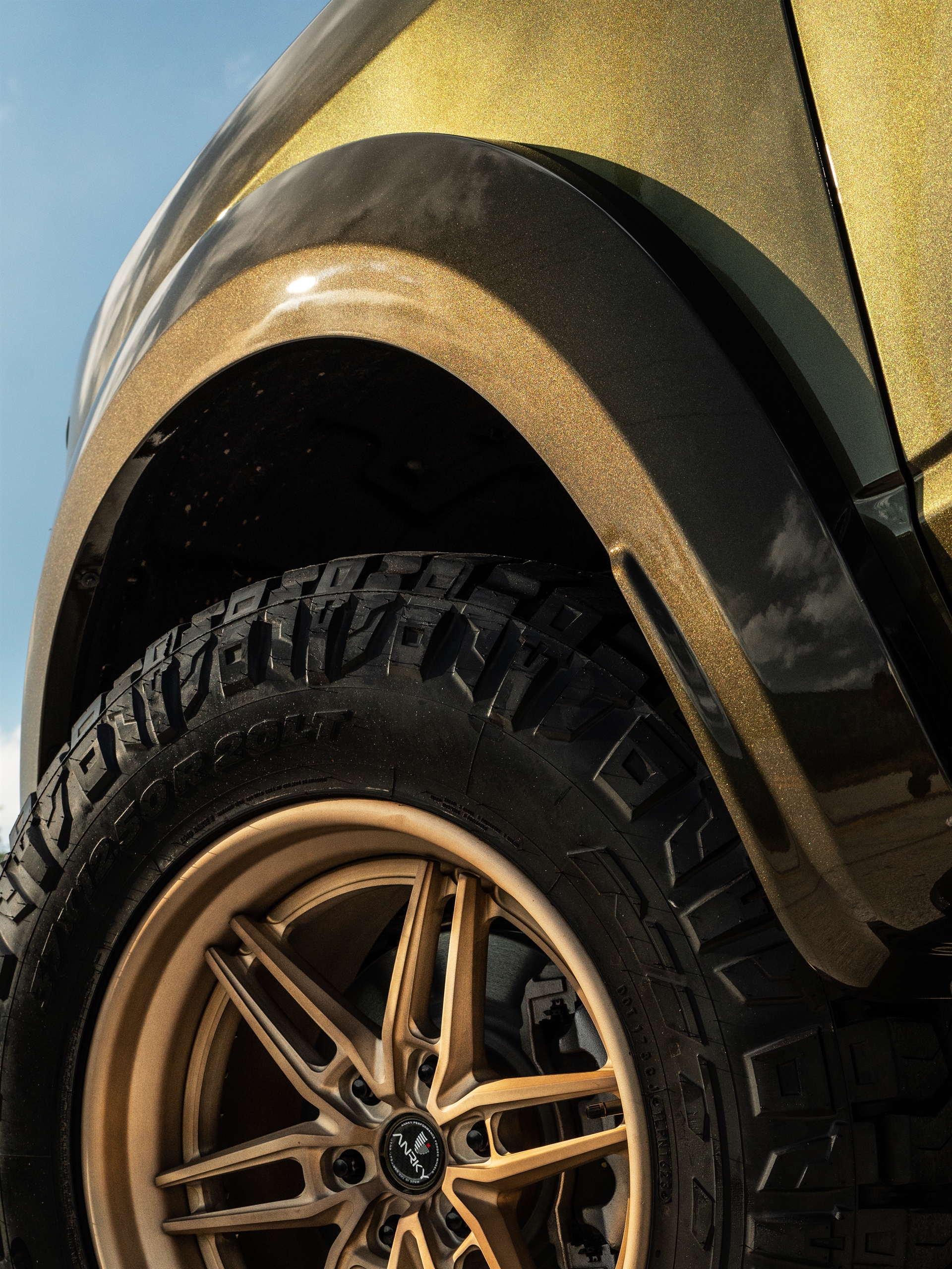 ANRKY AN36 Satin Brushed Champange | Ford Raptor R