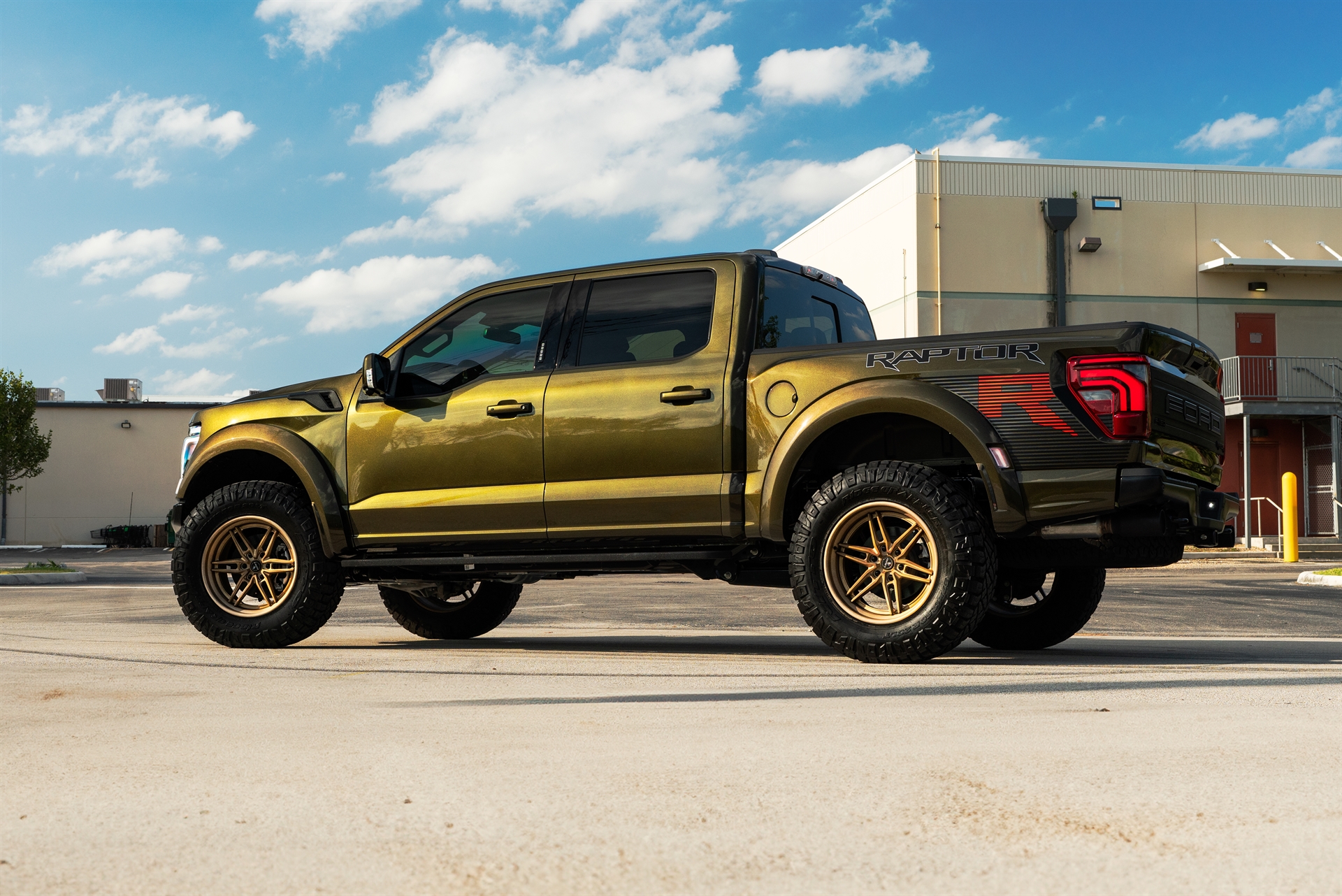 ANRKY AN36 Satin Brushed Champange | Ford Raptor R