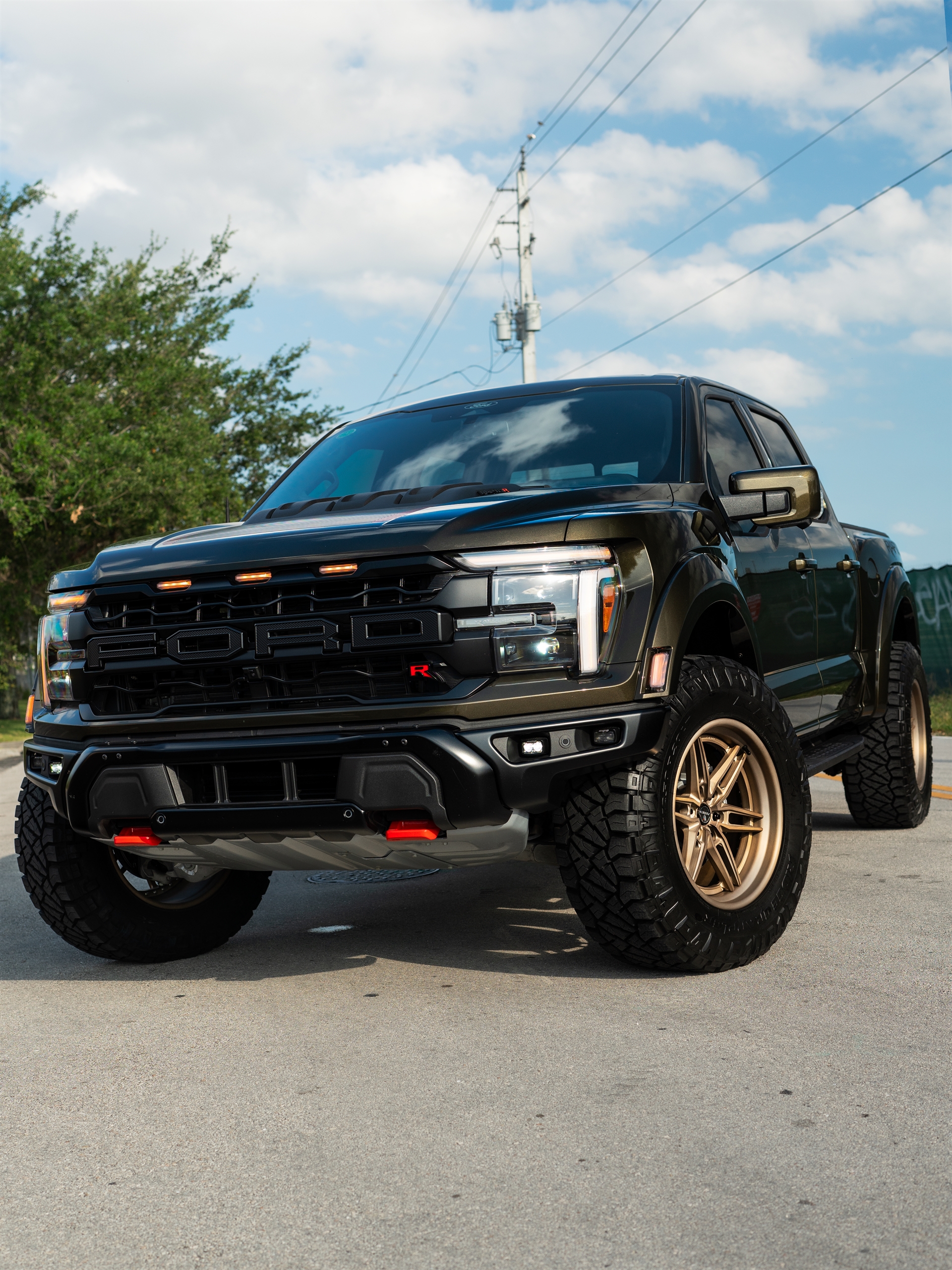 ANRKY AN36 Satin Brushed Champange | Ford Raptor R