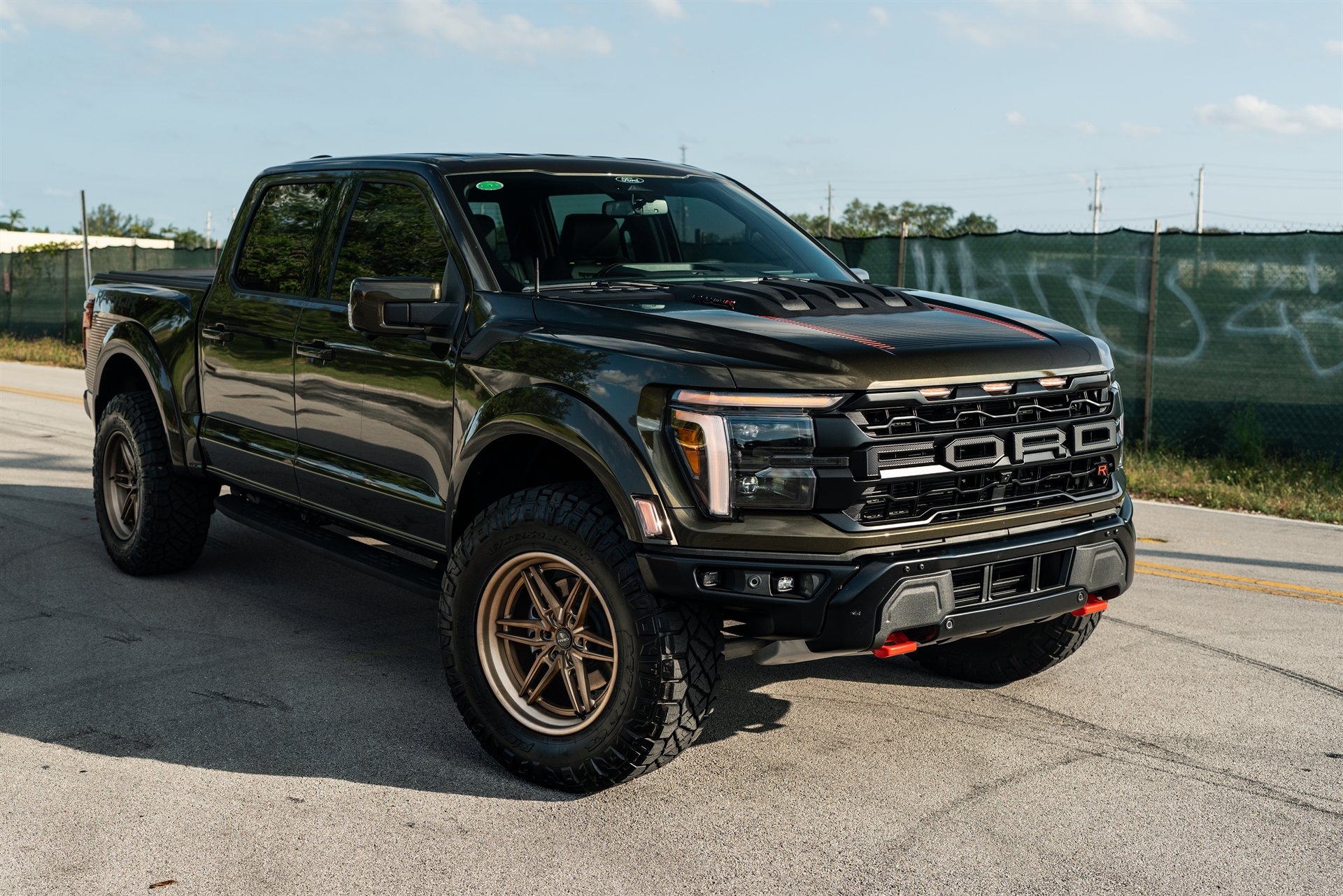 ANRKY AN36 Satin Brushed Champange | Ford Raptor R