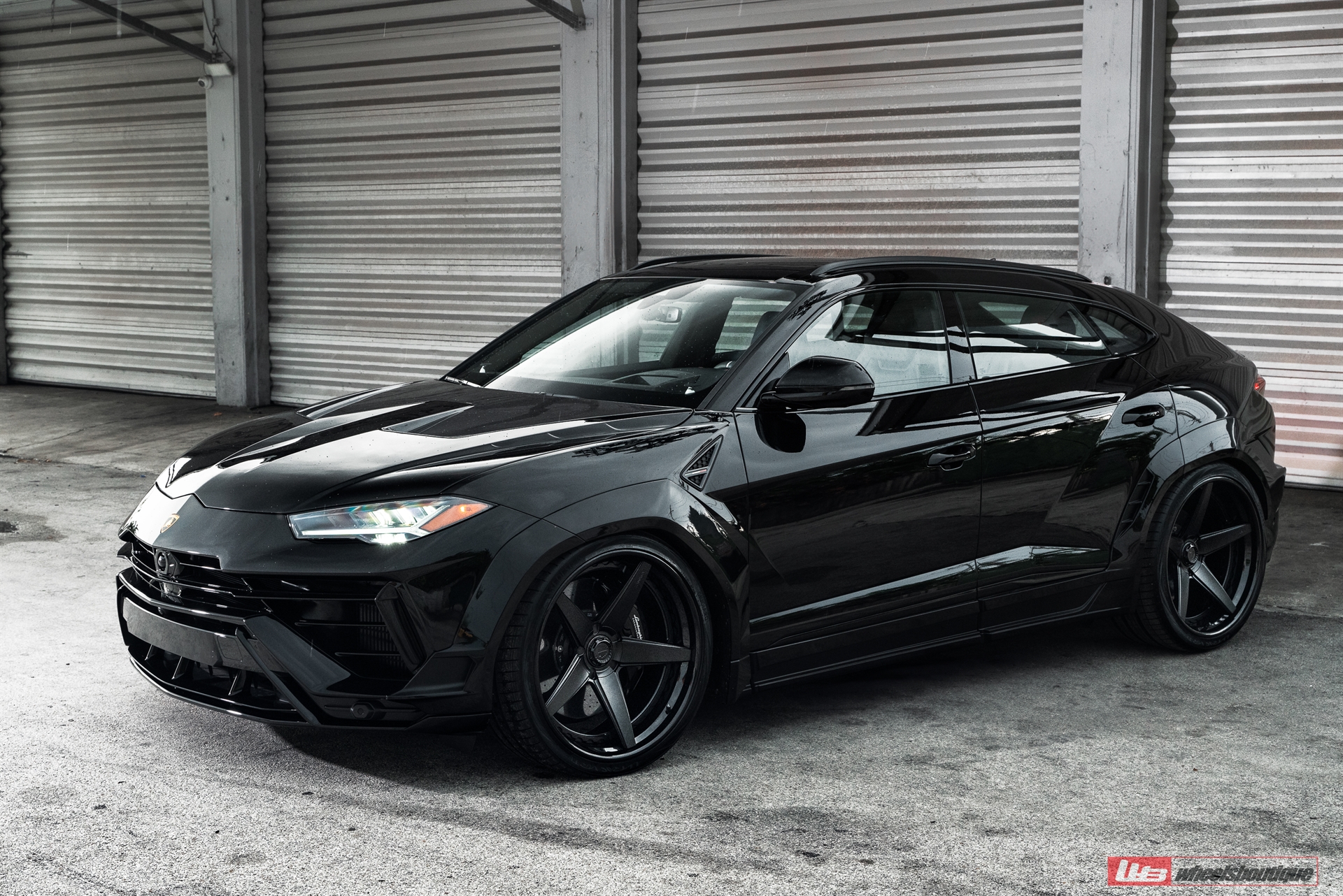 Lamborghini Urus S | Nero Aldebaran | ANRKY RS5.3 | Satin Black | Novitec Essteso Widebody Kit