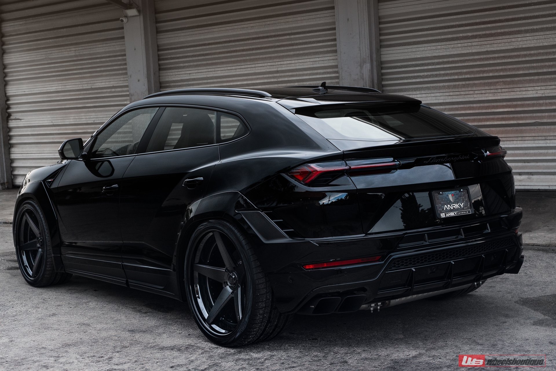 Lamborghini Urus S | Nero Aldebaran | ANRKY RS5.3 | Satin Black | Novitec Essteso Widebody Kit