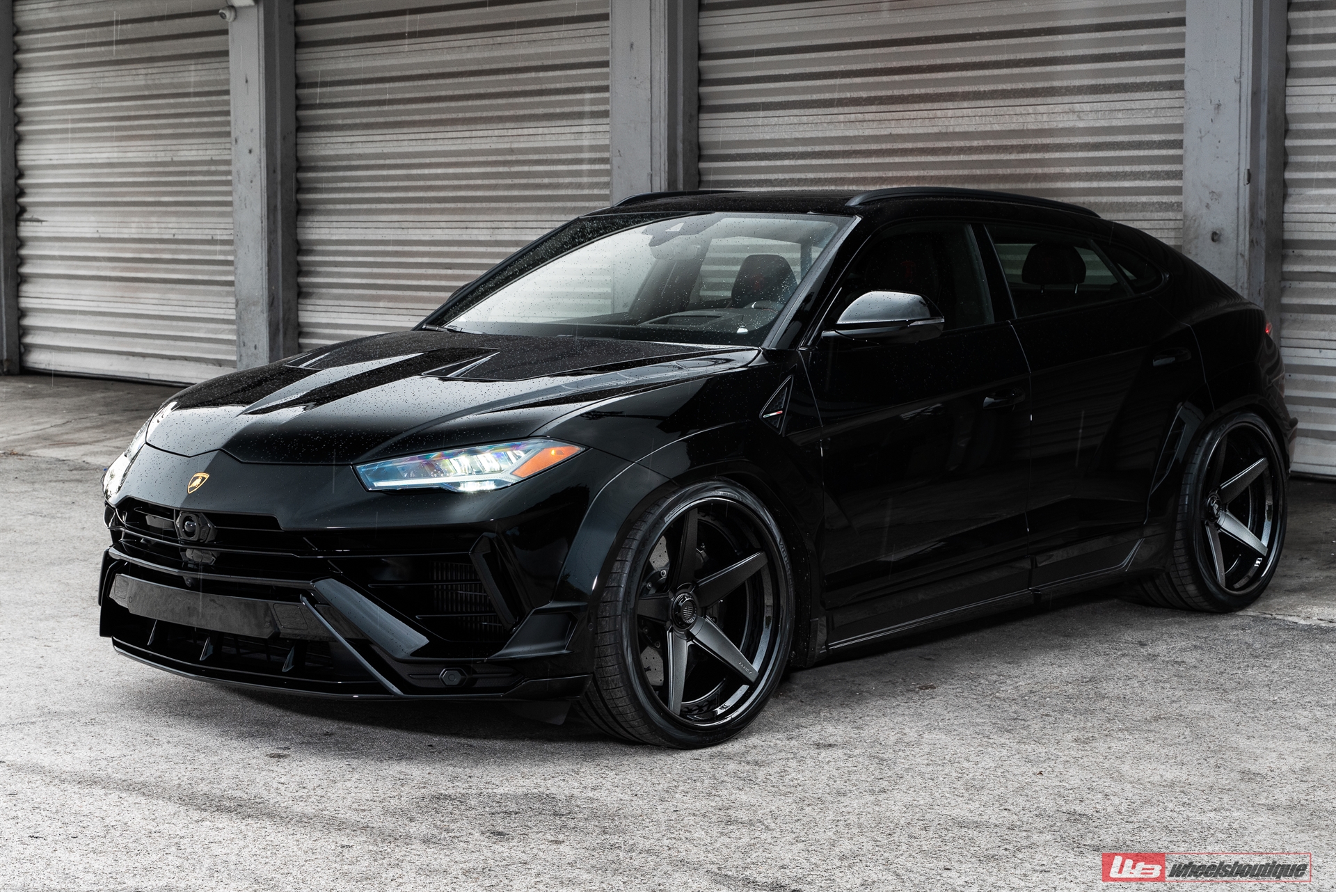 Lamborghini Urus S | Nero Aldebaran | ANRKY RS5.3 | Satin Black | Novitec Essteso Widebody Kit