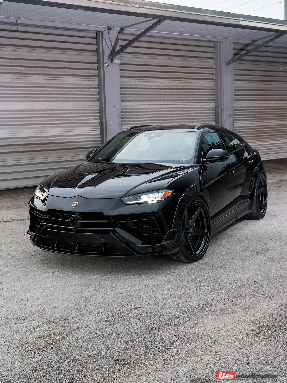 Lamborghini Urus S | Nero Aldebaran | ANRKY RS5.3 | Satin Black | Novitec Essteso Widebody Kit