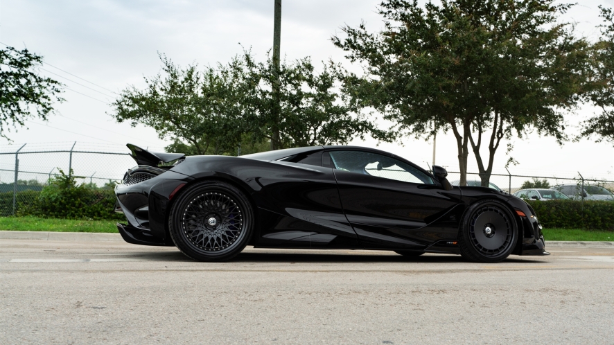 HRE 535 and 501 wheels | McLaren 765LT Onyx Black