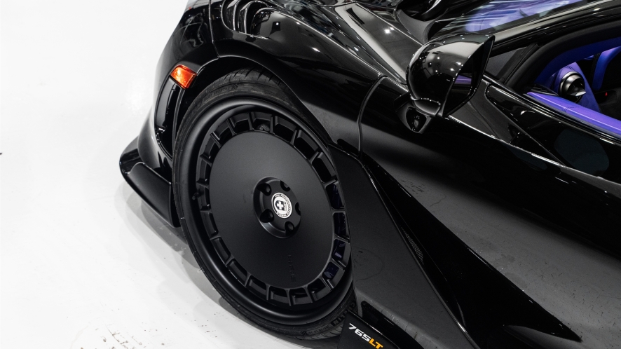 HRE 535 and 501 wheels | McLaren 765LT Onyx Black